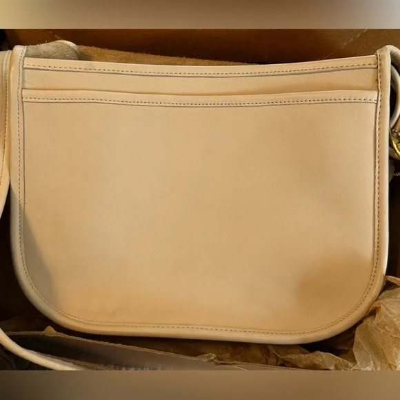 ⭐️Authentic VINTAGE Coach Classic shoulder flap saddle Bag 9170 - Picture 10 of 16